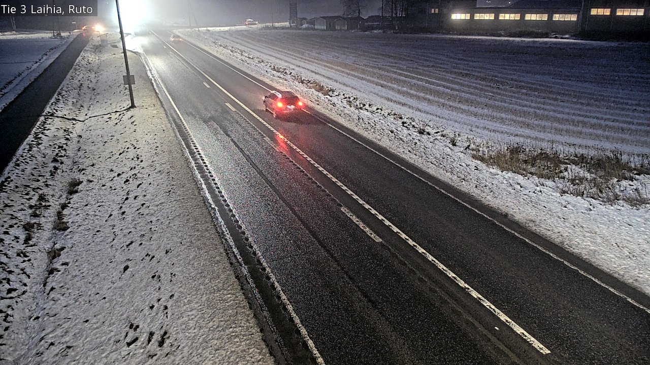 Weather Camera Image Road 3 Laihia, Ruto, Laihia, Pohjanmaa