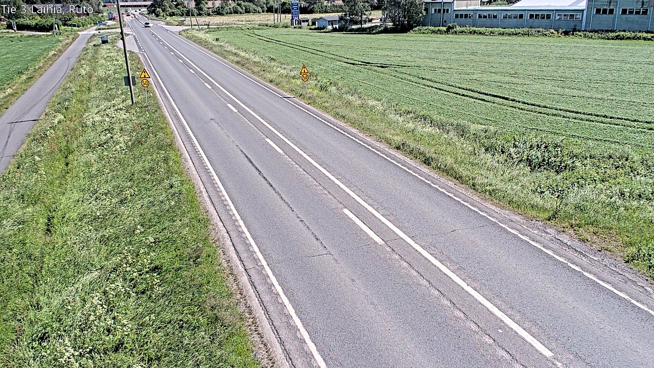 Weather Camera Image Väg 3 Laihela, Ruto, Laihia, Pohjanmaa