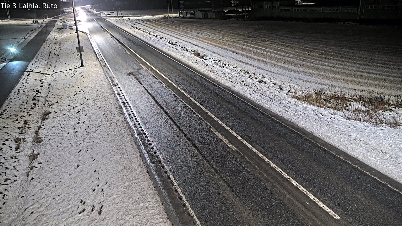Weather Camera Image Väg 3 Laihela, Ruto, Laihia, Pohjanmaa