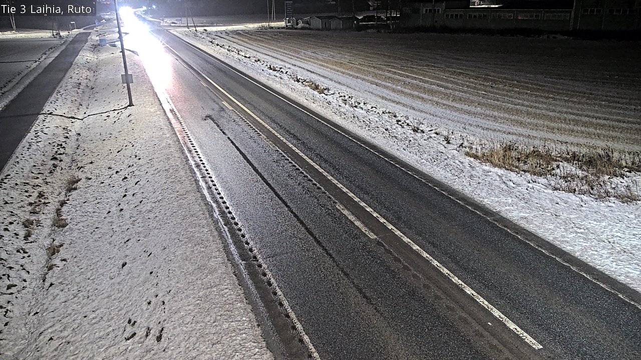 Weather Camera Image Väg 3 Laihela, Ruto, Laihia, Pohjanmaa