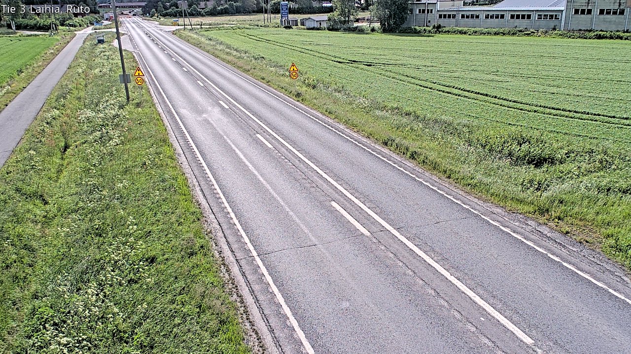 Weather Camera Image Road 3 Laihia, Ruto, Laihia, Pohjanmaa
