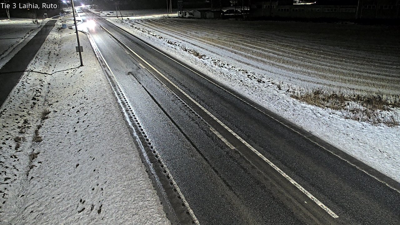 Weather Camera Image Väg 3 Laihela, Ruto, Laihia, Pohjanmaa