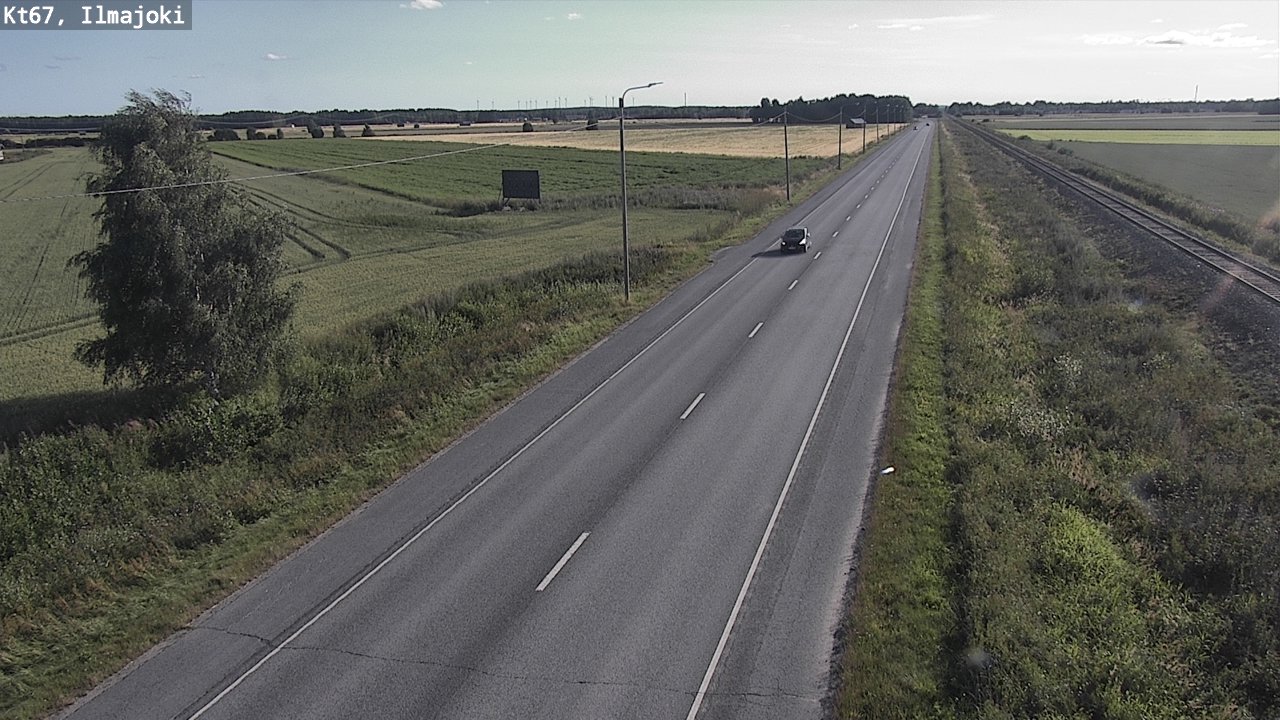 Weather Camera Image Road 67 Ilmajoki, Ilmajoki, Etelä-Pohjanmaa