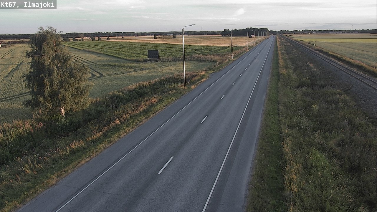 Weather Camera Image Road 67 Ilmajoki, Ilmajoki, Etelä-Pohjanmaa