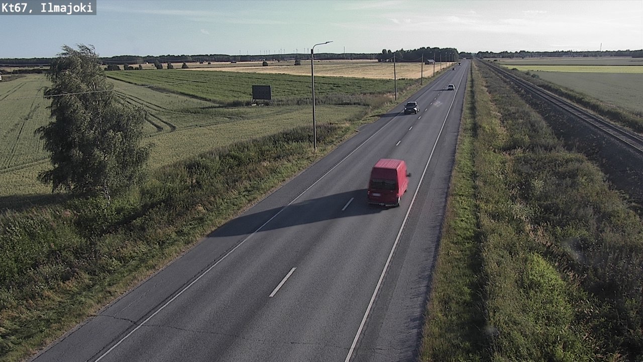 Weather Camera Image Road 67 Ilmajoki, Ilmajoki, Etelä-Pohjanmaa