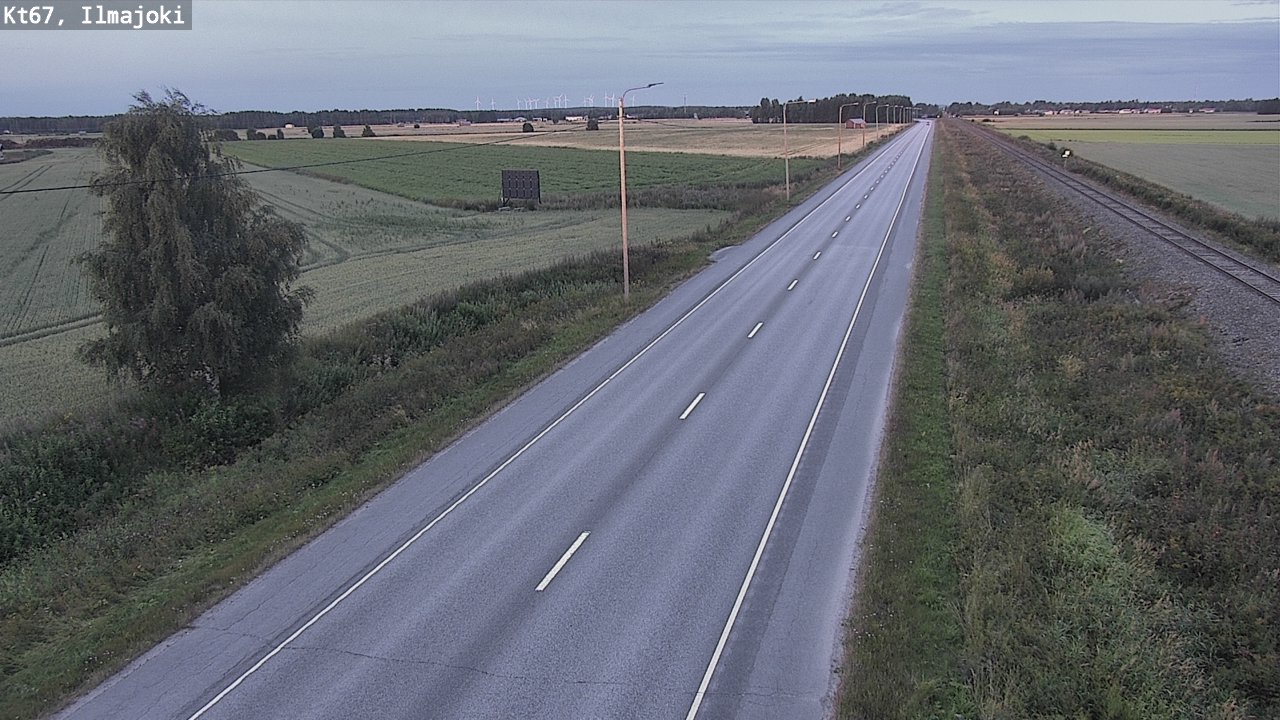 Weather Camera Image Road 67 Ilmajoki, Ilmajoki, Etelä-Pohjanmaa