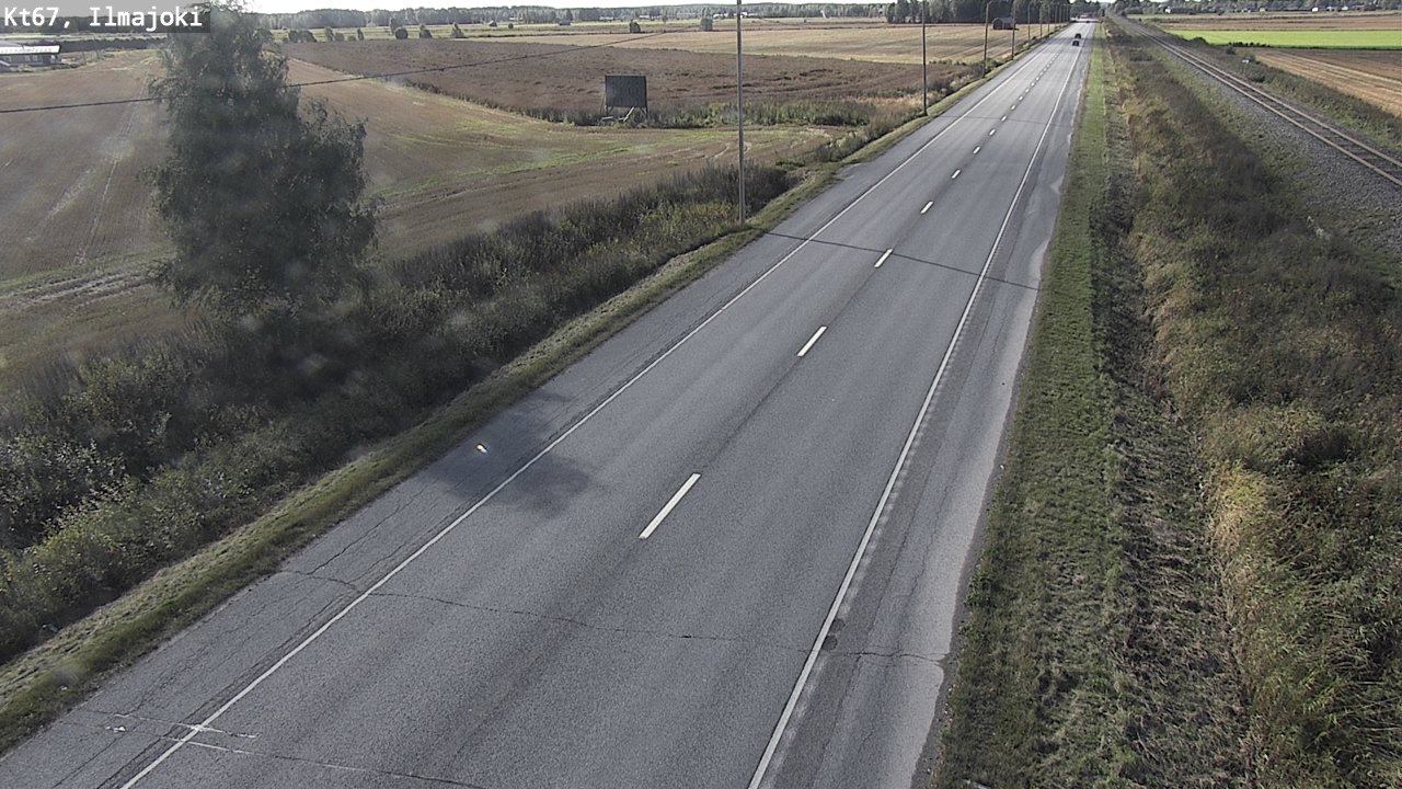 Weather Camera Image Road 67 Ilmajoki, Ilmajoki, Etelä-Pohjanmaa