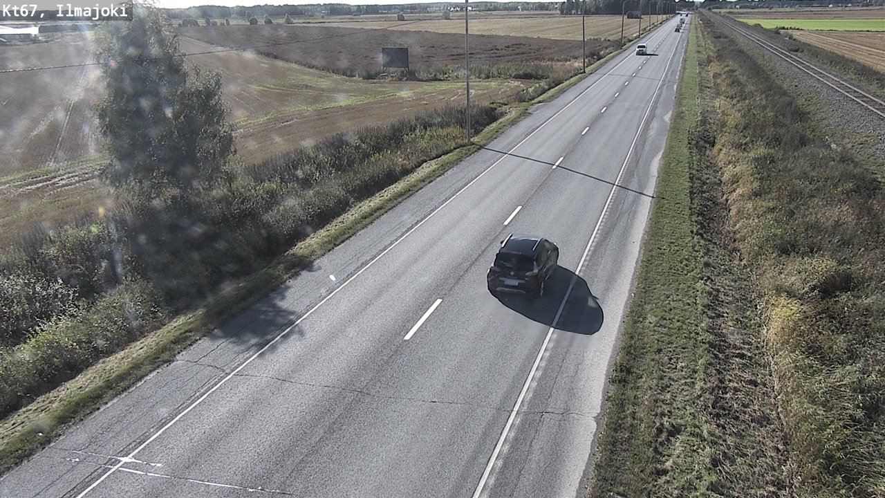 Weather Camera Image Road 67 Ilmajoki, Ilmajoki, Etelä-Pohjanmaa