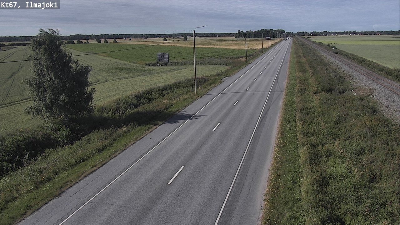 Weather Camera Image Road 67 Ilmajoki, Ilmajoki, Etelä-Pohjanmaa