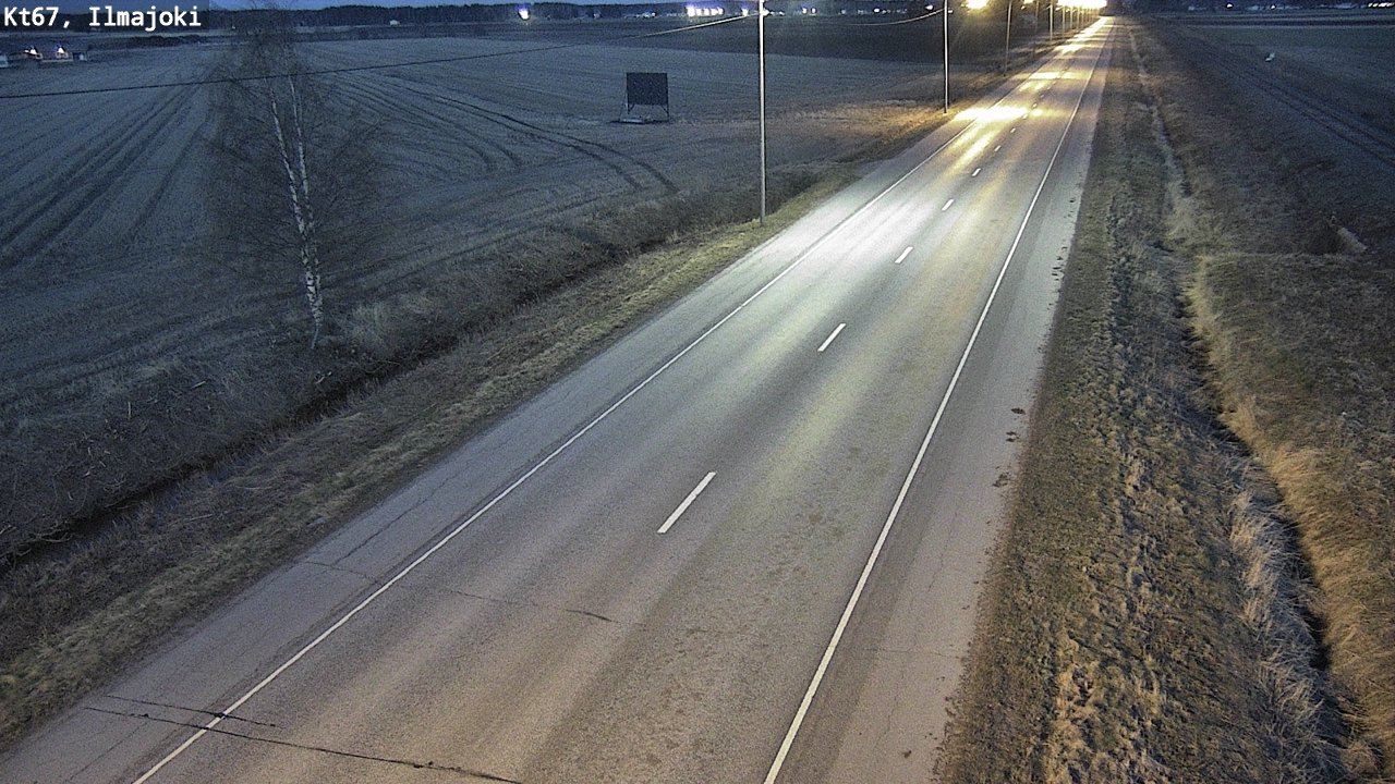 Weather Camera Image Road 67 Ilmajoki, Ilmajoki, Etelä-Pohjanmaa