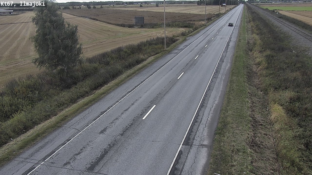 Weather Camera Image Road 67 Ilmajoki, Ilmajoki, Etelä-Pohjanmaa