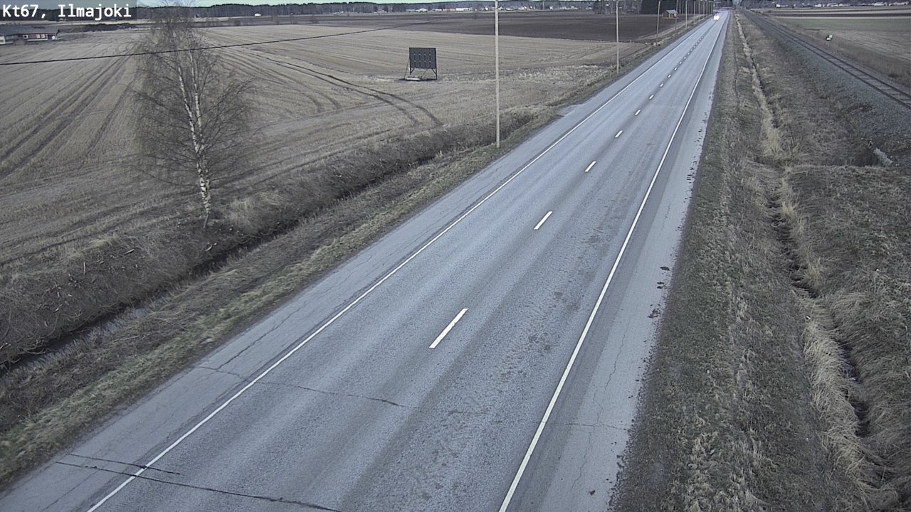 Weather Camera Image Road 67 Ilmajoki, Ilmajoki, Etelä-Pohjanmaa