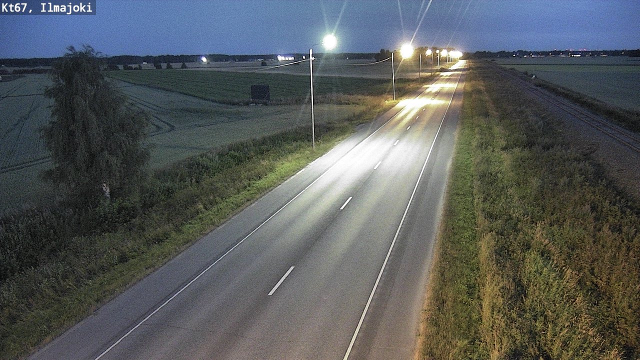 Weather Camera Image Road 67 Ilmajoki, Ilmajoki, Etelä-Pohjanmaa