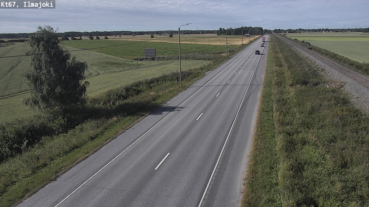 Weather Camera Image Road 67 Ilmajoki, Ilmajoki, Etelä-Pohjanmaa