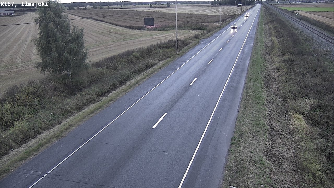 Weather Camera Image Road 67 Ilmajoki, Ilmajoki, Etelä-Pohjanmaa