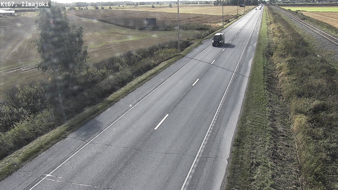 Weather Camera Image Road 67 Ilmajoki, Ilmajoki, Etelä-Pohjanmaa