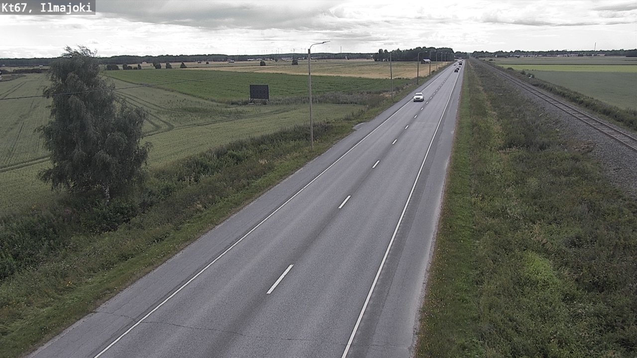 Weather Camera Image Road 67 Ilmajoki, Ilmajoki, Etelä-Pohjanmaa