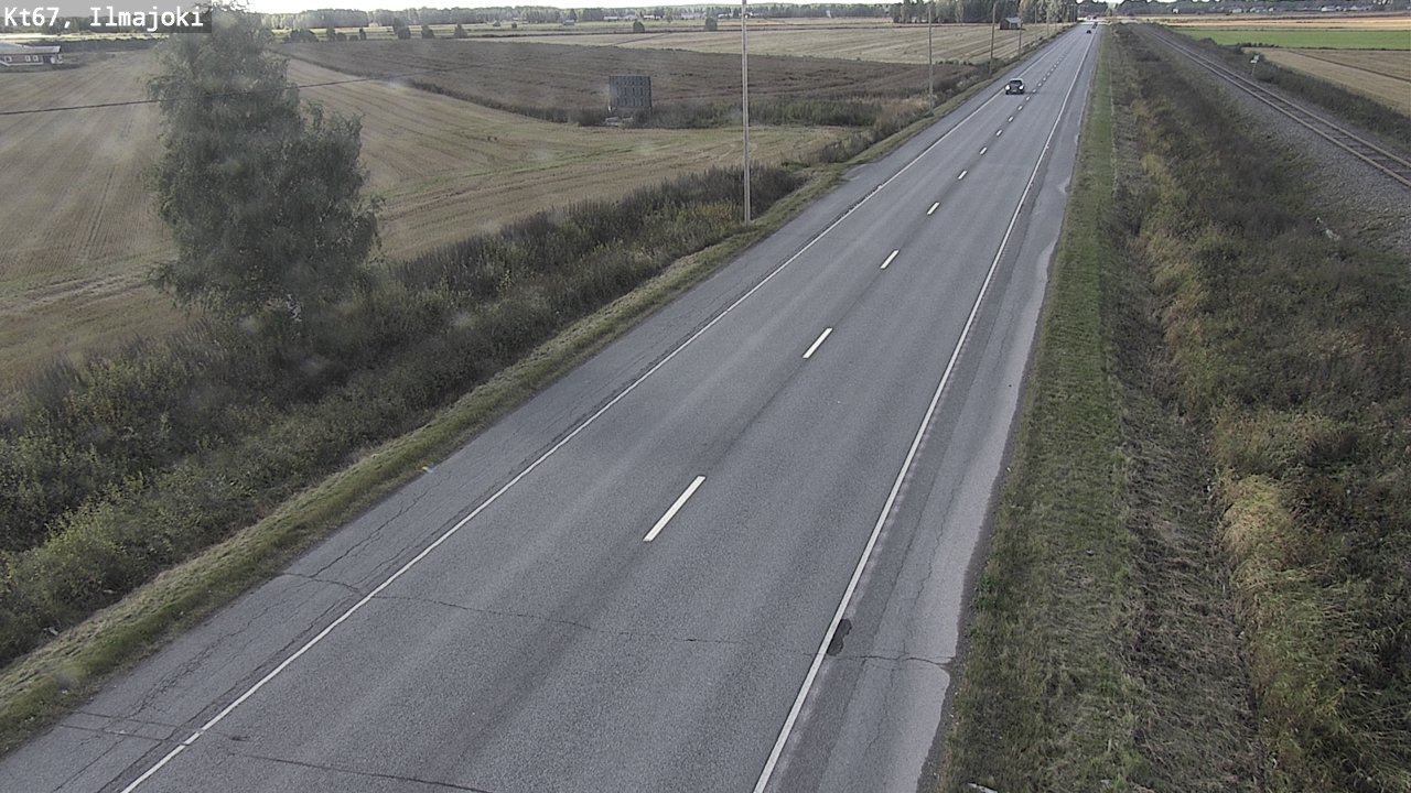 Weather Camera Image Road 67 Ilmajoki, Ilmajoki, Etelä-Pohjanmaa
