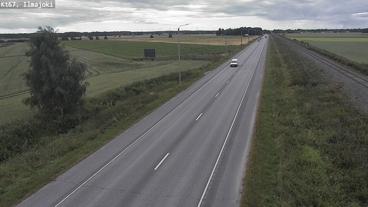 Weather Camera Image Road 67 Ilmajoki, Ilmajoki, Etelä-Pohjanmaa