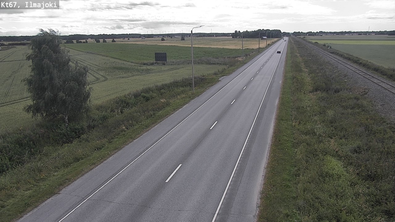 Weather Camera Image Road 67 Ilmajoki, Ilmajoki, Etelä-Pohjanmaa
