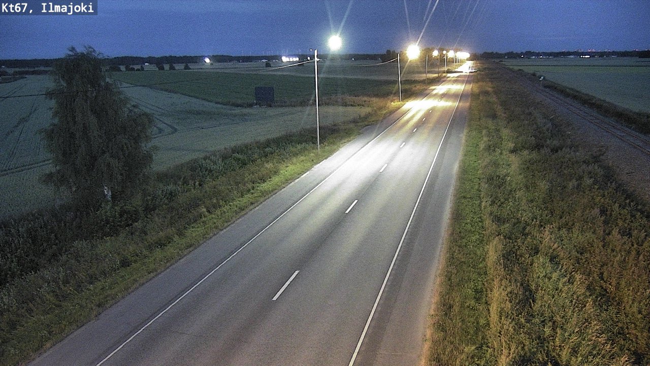 Weather Camera Image Road 67 Ilmajoki, Ilmajoki, Etelä-Pohjanmaa