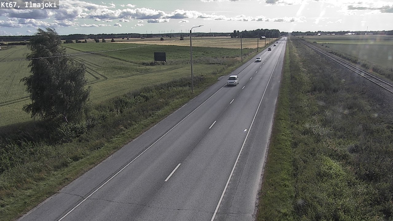 Weather Camera Image Road 67 Ilmajoki, Ilmajoki, Etelä-Pohjanmaa