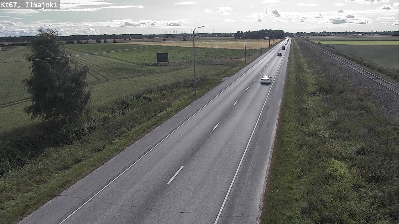 Weather Camera Image Road 67 Ilmajoki, Ilmajoki, Etelä-Pohjanmaa