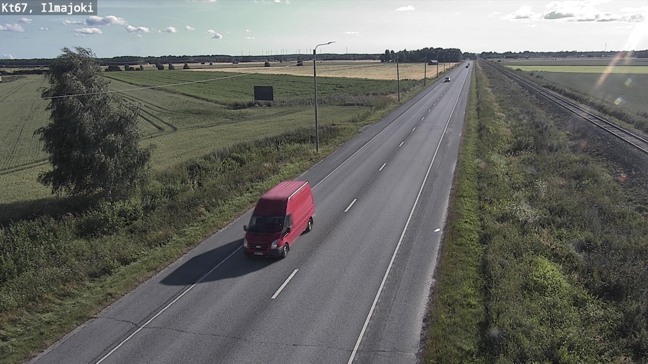 Weather Camera Image Road 67 Ilmajoki, Ilmajoki, Etelä-Pohjanmaa