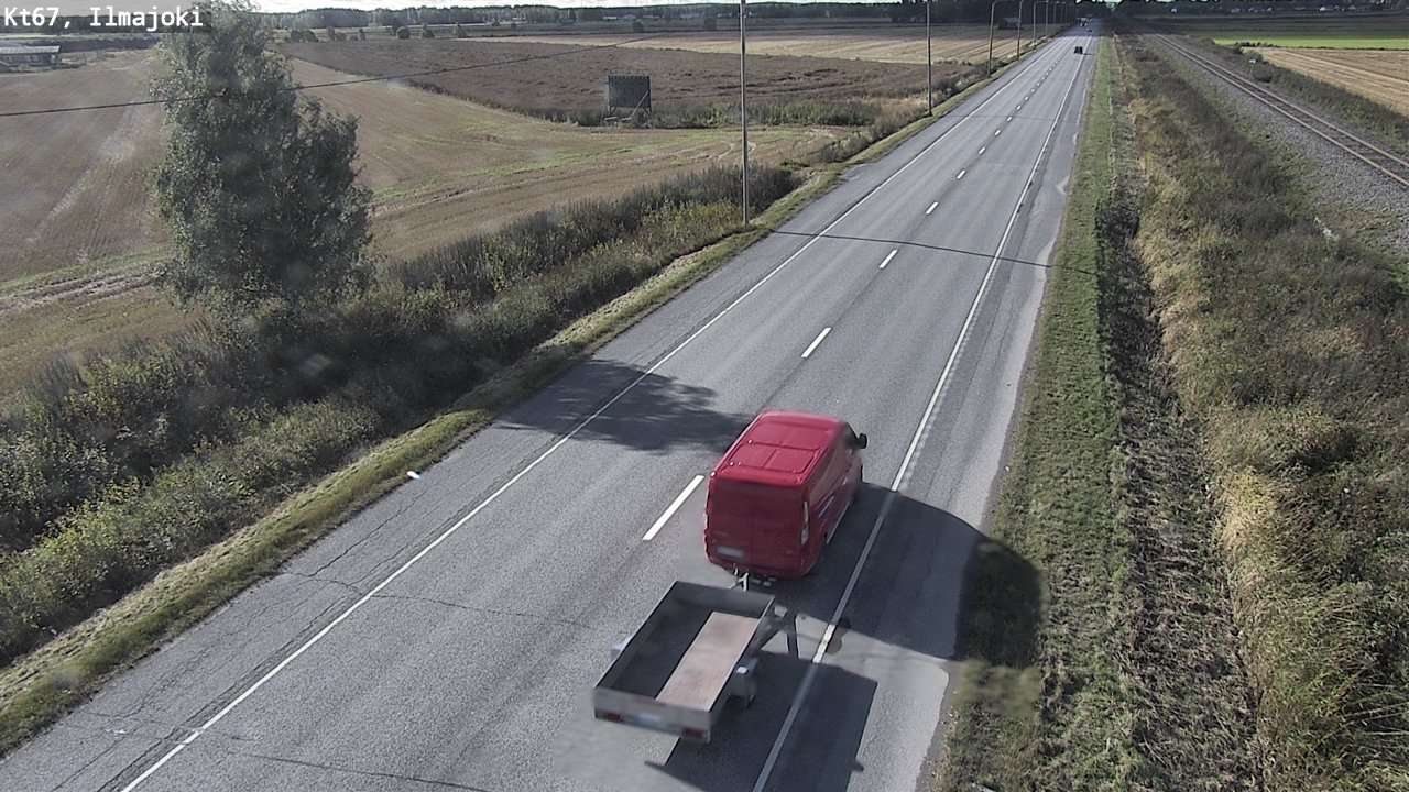 Weather Camera Image Road 67 Ilmajoki, Ilmajoki, Etelä-Pohjanmaa