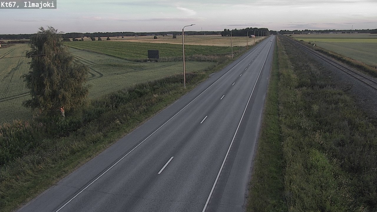 Weather Camera Image Road 67 Ilmajoki, Ilmajoki, Etelä-Pohjanmaa