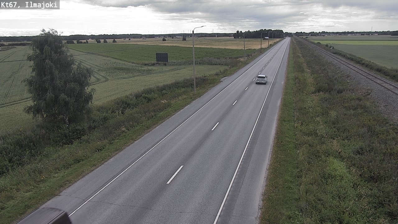 Weather Camera Image Road 67 Ilmajoki, Ilmajoki, Etelä-Pohjanmaa