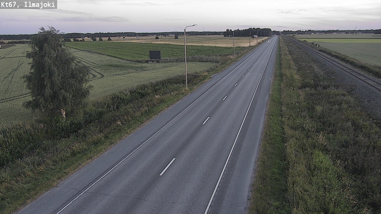 Weather Camera Image Road 67 Ilmajoki, Ilmajoki, Etelä-Pohjanmaa