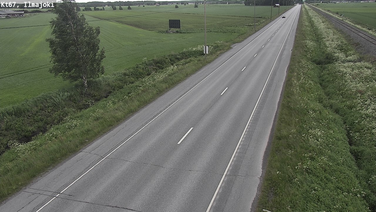 Weather Camera Image Väg 67 Ilmajoki, Ilmajoki, Etelä-Pohjanmaa