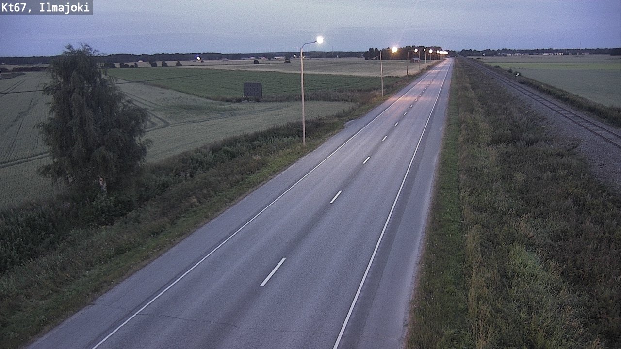Weather Camera Image Road 67 Ilmajoki, Ilmajoki, Etelä-Pohjanmaa