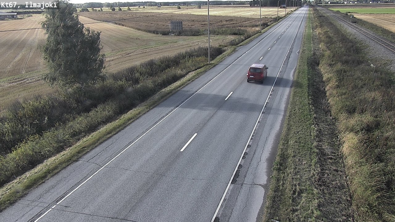 Weather Camera Image Road 67 Ilmajoki, Ilmajoki, Etelä-Pohjanmaa