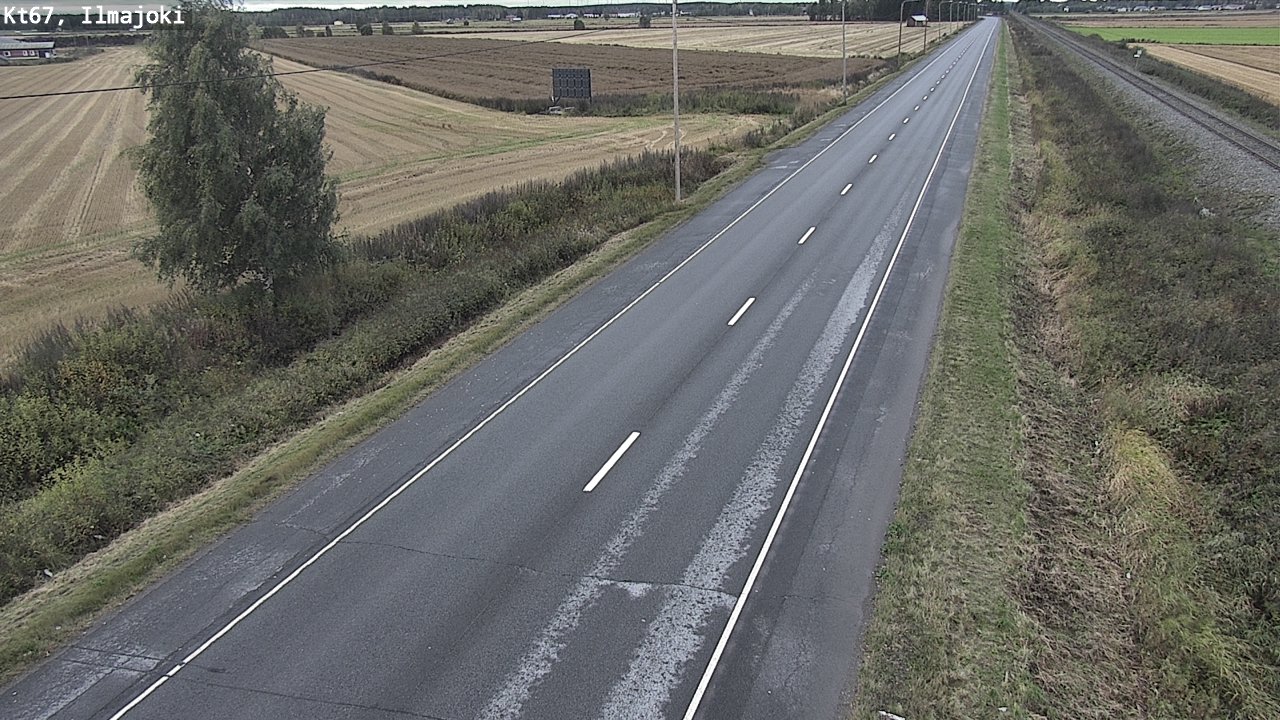 Weather Camera Image Road 67 Ilmajoki, Ilmajoki, Etelä-Pohjanmaa