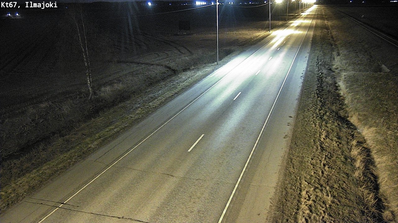 Weather Camera Image Road 67 Ilmajoki, Ilmajoki, Etelä-Pohjanmaa