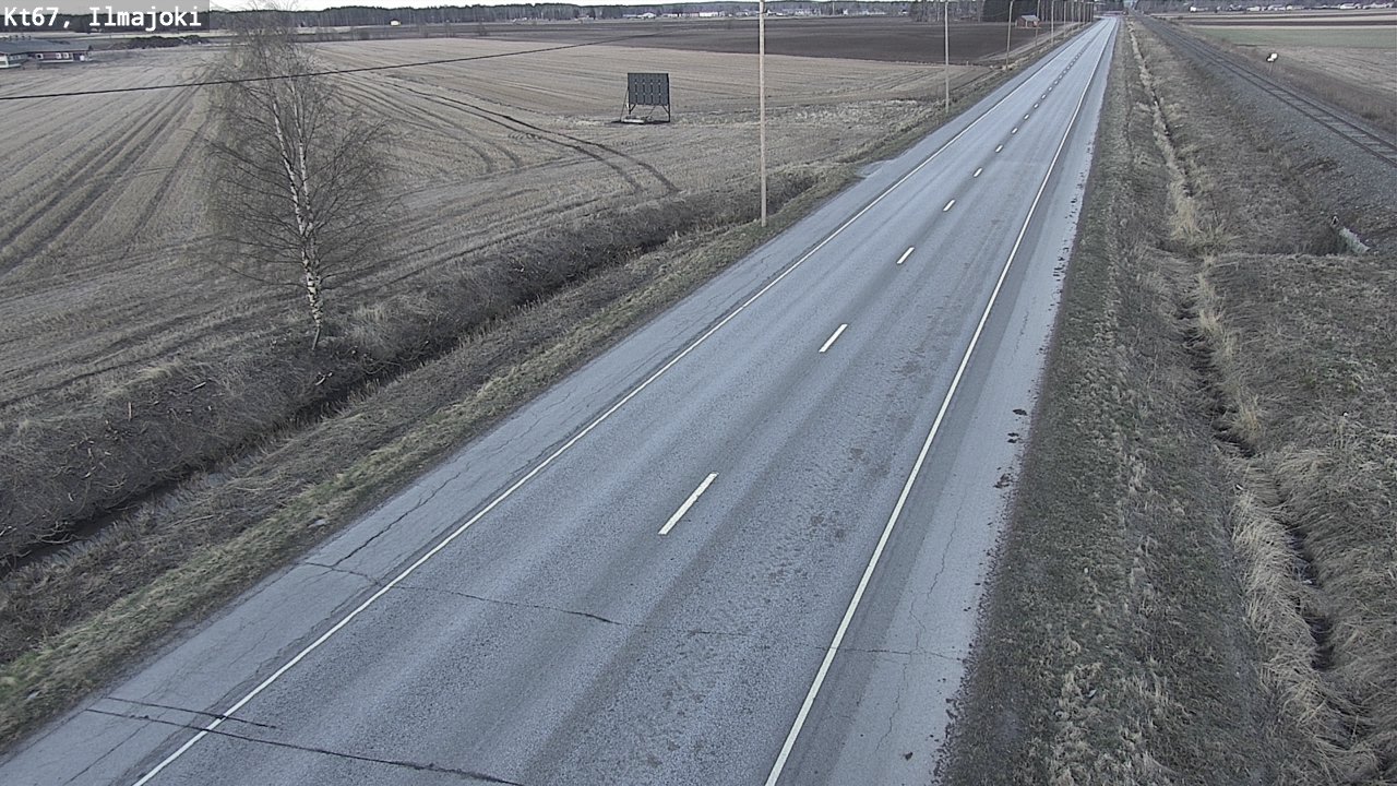 Weather Camera Image Road 67 Ilmajoki, Ilmajoki, Etelä-Pohjanmaa