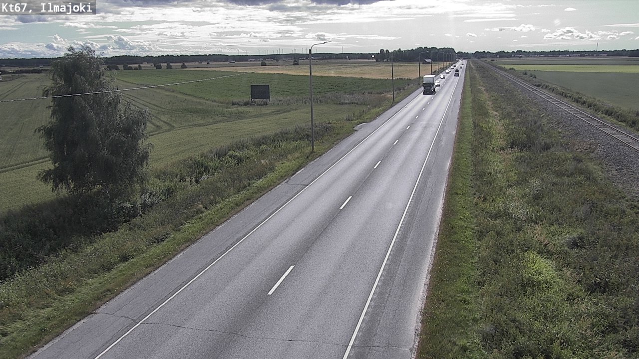 Weather Camera Image Road 67 Ilmajoki, Ilmajoki, Etelä-Pohjanmaa