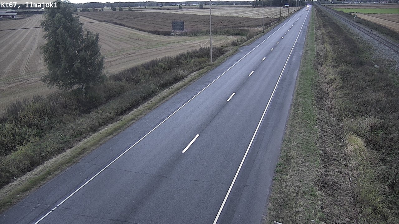 Weather Camera Image Väg 67 Ilmajoki, Ilmajoki, Etelä-Pohjanmaa