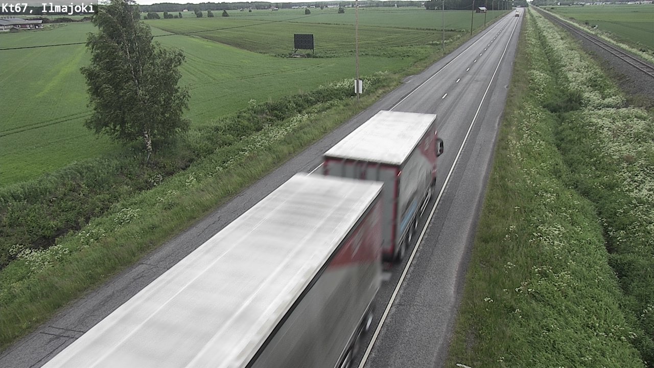 Weather Camera Image Road 67 Ilmajoki, Ilmajoki, Etelä-Pohjanmaa