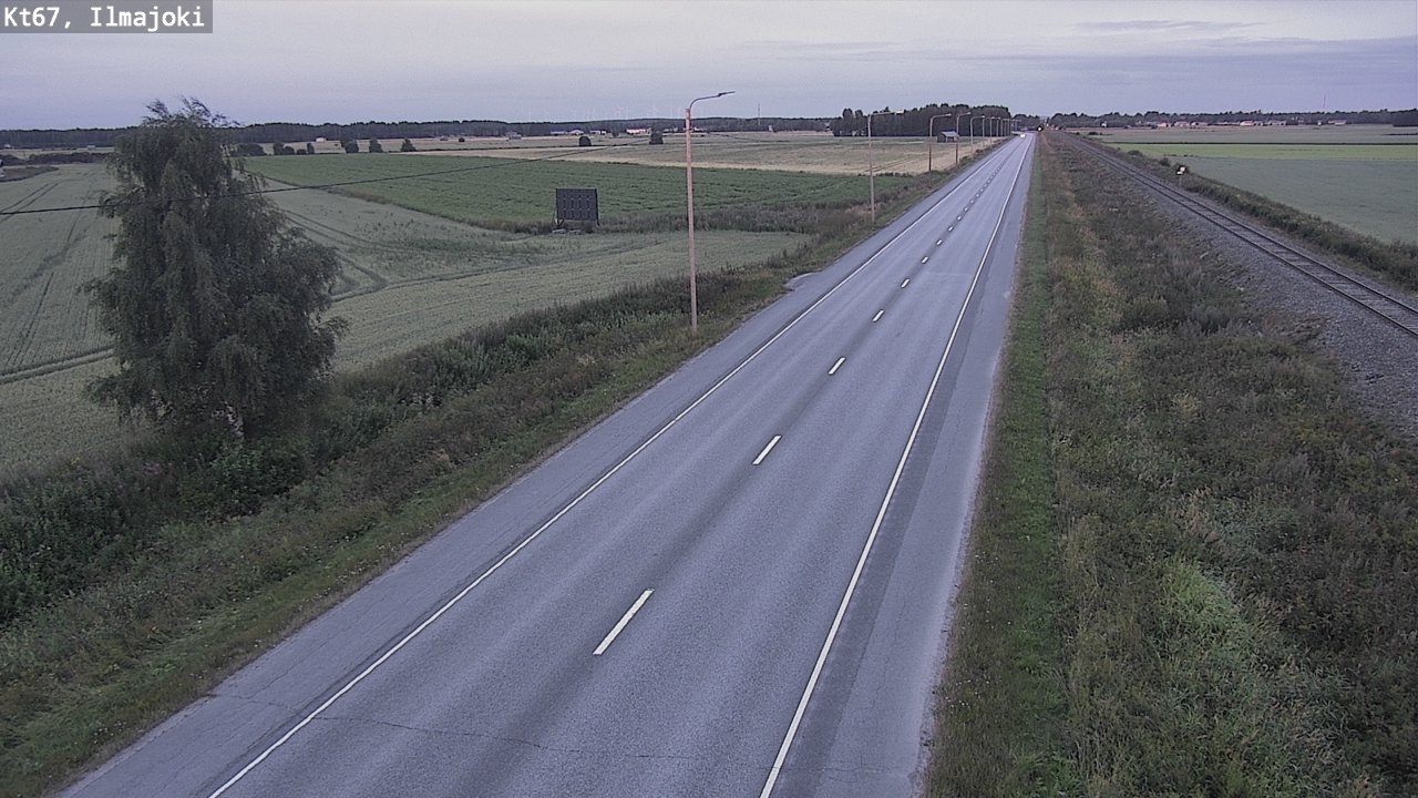 Weather Camera Image Road 67 Ilmajoki, Ilmajoki, Etelä-Pohjanmaa