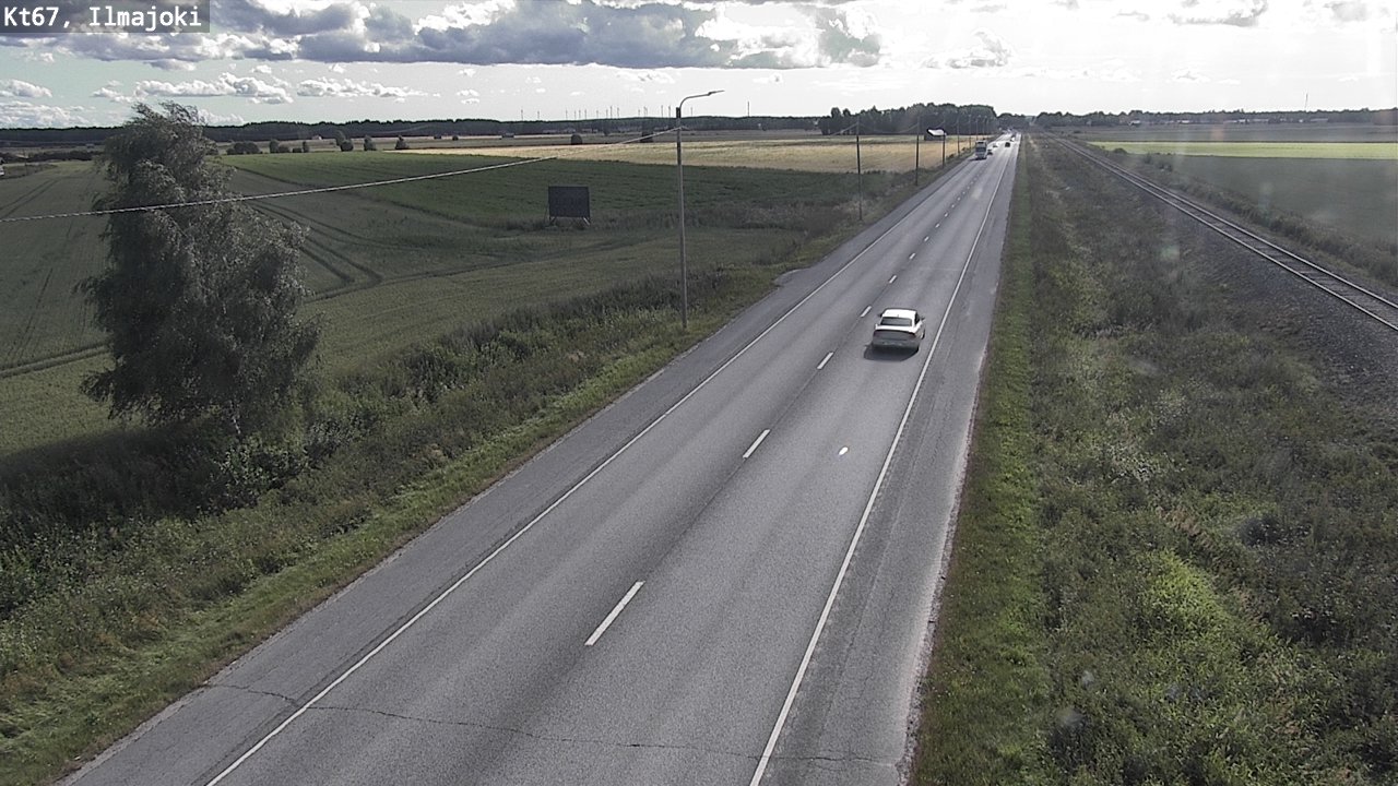 Weather Camera Image Road 67 Ilmajoki, Ilmajoki, Etelä-Pohjanmaa