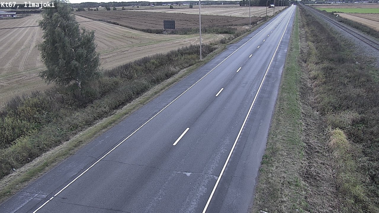 Weather Camera Image Road 67 Ilmajoki, Ilmajoki, Etelä-Pohjanmaa