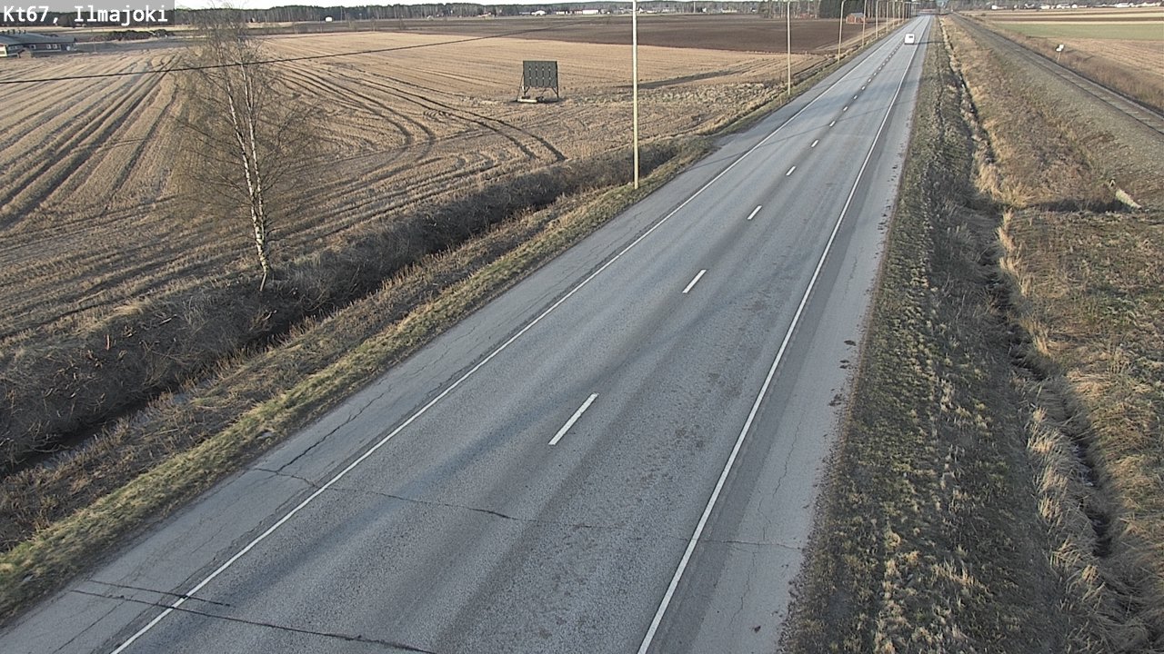 Weather Camera Image Road 67 Ilmajoki, Ilmajoki, Etelä-Pohjanmaa