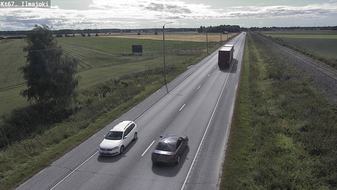 Weather Camera Image Road 67 Ilmajoki, Ilmajoki, Etelä-Pohjanmaa