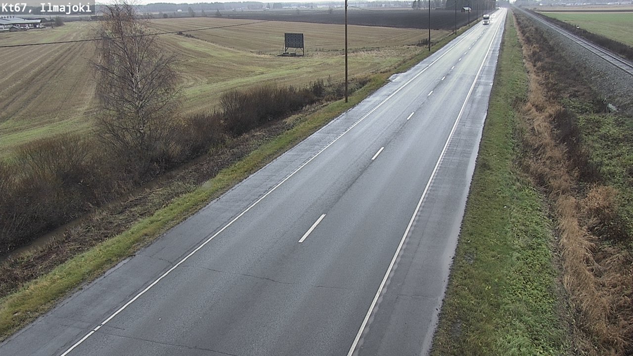 Weather Camera Image Road 67 Ilmajoki, Ilmajoki, Etelä-Pohjanmaa