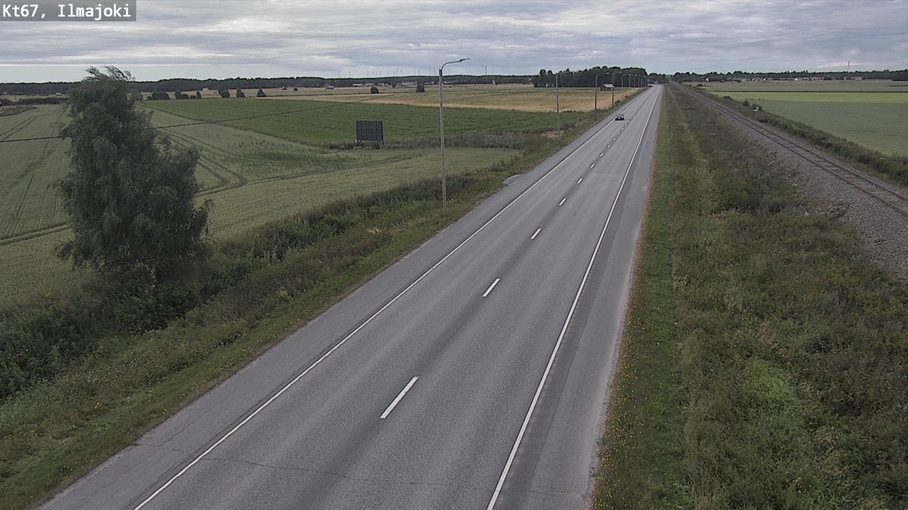Weather Camera Image Road 67 Ilmajoki, Ilmajoki, Etelä-Pohjanmaa