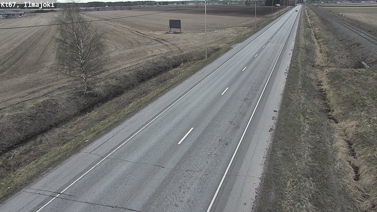Weather Camera Image Road 67 Ilmajoki, Ilmajoki, Etelä-Pohjanmaa