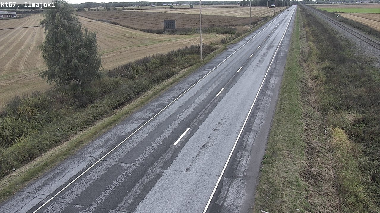Weather Camera Image Road 67 Ilmajoki, Ilmajoki, Etelä-Pohjanmaa